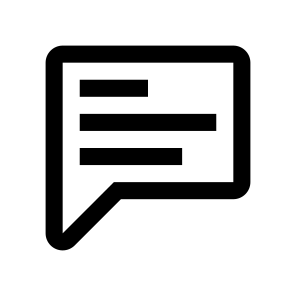 Chat Bubble Message Icon Symbol icon