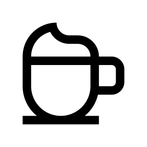 Coffee Latte Espresso Tea Icon icon