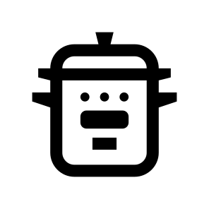 Cookware Multicooker Double Boiler Cooking Two icon