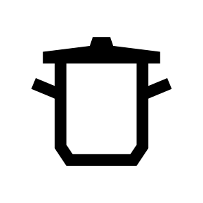 Cookware Pot Lid Cooking Five icon