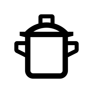 Cookware Pot Lid Cooking Four icon