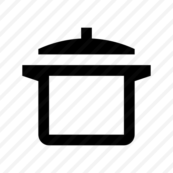 Saucepan Pot Icon Symbol Vector preview