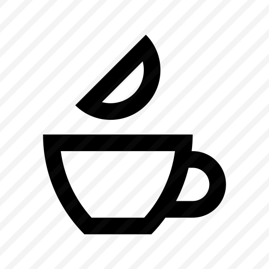 Tea Lemon Cup Icon Symbol preview