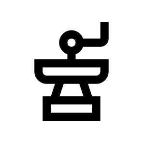 Coffee Grinder Icon Symbol Vector icon