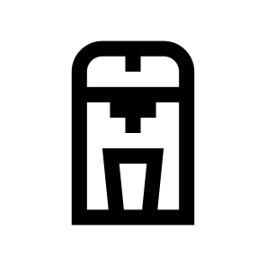 Coffee Machine Maker Three Icon icon