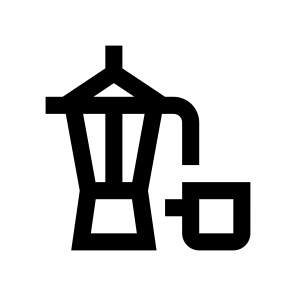 Coffee Maker Icon Symbol Vector icon