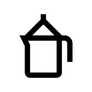 Milk Jug Coffee Icon Symbol icon