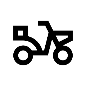 Bicycle Bike Wheels Baby Icon icon