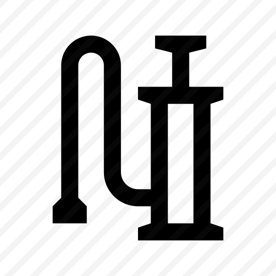 Transport Bicycle Bike Pump Icon preview