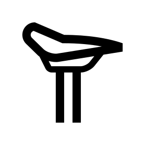 Transport Bicycle Bike Saddle Parts Two icon