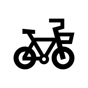 Transport Bicycle Bike Wheels Frame Pedals Chain Five icon