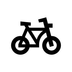 Transport Bicycle Bike Wheels Frame Pedals Chain Four icon