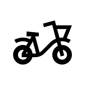 Transport Bicycle Bike Wheels Frame Pedals Chain Fourteen icon