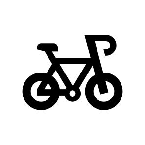 Transport Bicycle Bike Wheels Frame Pedals Chain Ten icon