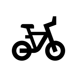 Transport Bicycle Bike Wheels Frame Pedals Chain Twelve icon
