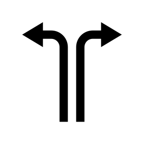 Arrow Arrows Directions Left Right Navigation Path Ui icon