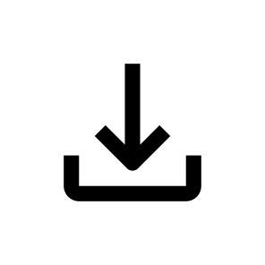 Arrow Down Download Icon Symbol icon