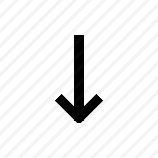 Arrow Down Icon Symbol Vector preview