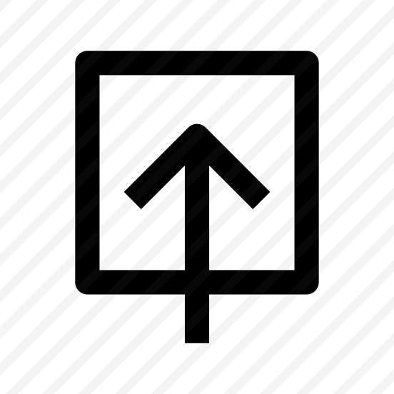 Arrow Inside From Below Icon preview