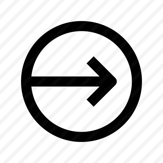 Arrow Right Circle Icon Symbol preview