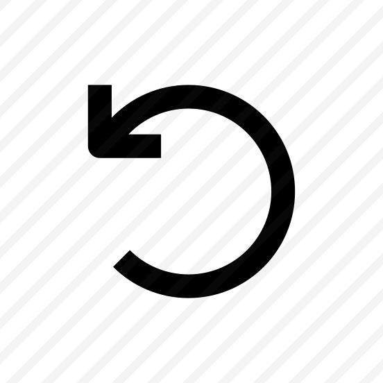 Arrow Rotation Control Icon Symbol preview