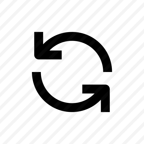 Arrow Rotation Interface Icon Symbol preview