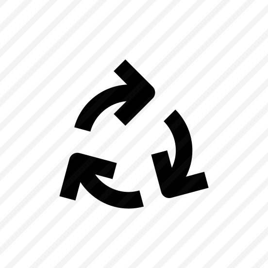 Arrow Rotation Three Icon Symbol preview