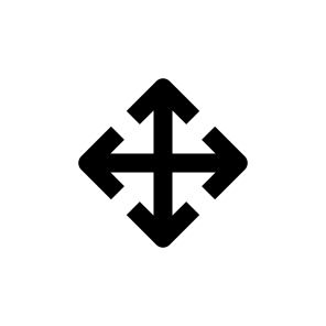 Arrows Move Position Icon Symbol icon
