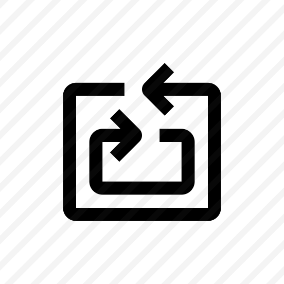 Arrows One Around Other Icon preview