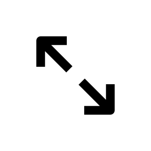 Arrows Stretch Icon Symbol Vector icon