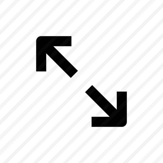 Arrows Stretch Icon Symbol Vector preview