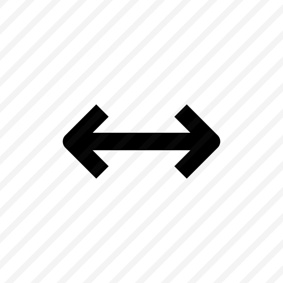 Arrows Width Icon Symbol Vector preview
