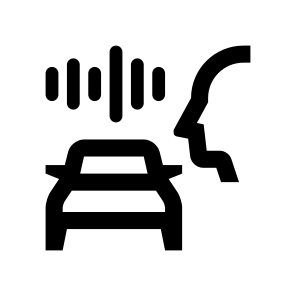 Ai Voice Commands Command Car Automobile icon