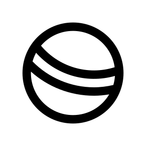 Ball Two Icon Symbol Vector icon
