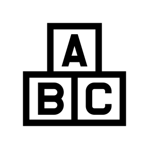Cubes Blocks Toy Icon Symbol icon