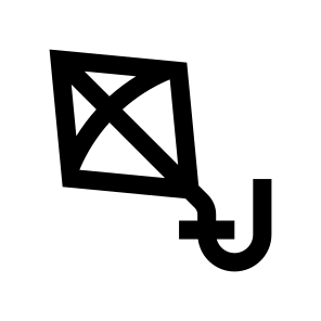 Kite Icon Symbol Vector Ui icon