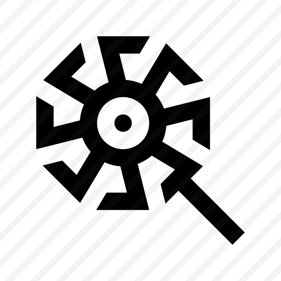 Pinwheel Two Icon Symbol Vector preview