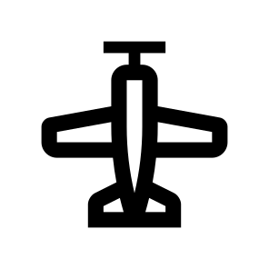 Plane Icon Symbol Vector Ui icon
