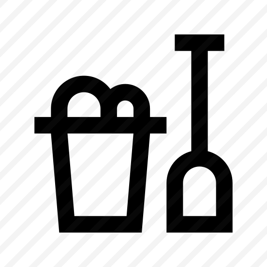 Sandbox Toys Icon Symbol Vector preview