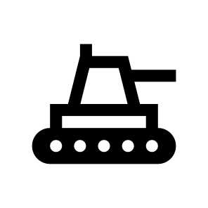 Toy Tank Armored Vehicles Icon icon
