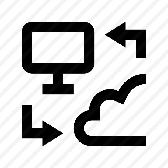 Cloud Pc Computer Connection Exchange Data preview