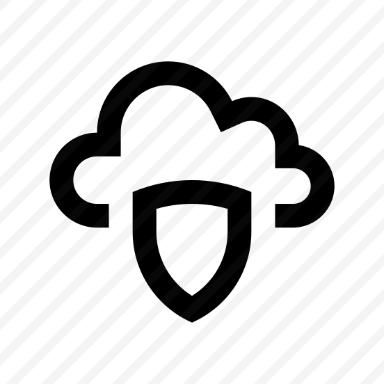 Cloud Protection Security Shield Icon preview