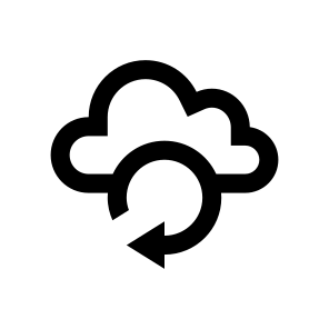 Cloud Refresh Update Icon Symbol icon