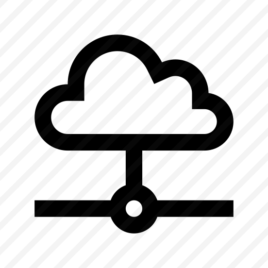 Cloud Wire Connection Access Icon preview