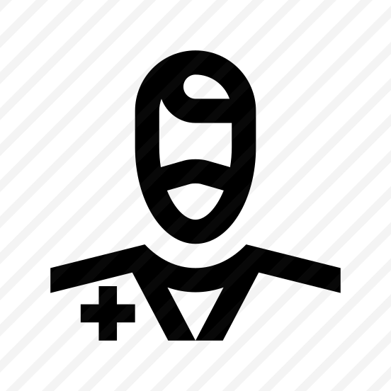 Doctor Medic Man Male Mask Protection Virus Covid Five Line preview