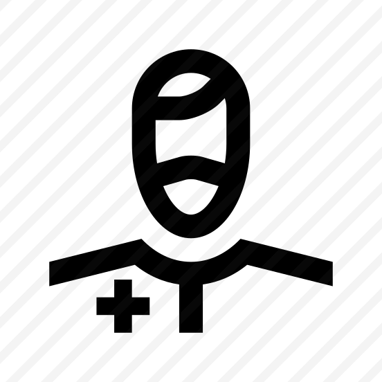 Doctor Medic Man Male Mask Protection Virus Covid Three Line preview