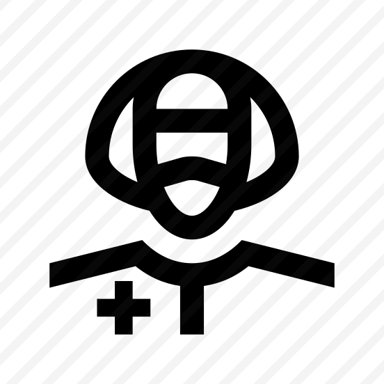 Doctor Medic Woman Female Mask Protection Virus Covid Four Line preview