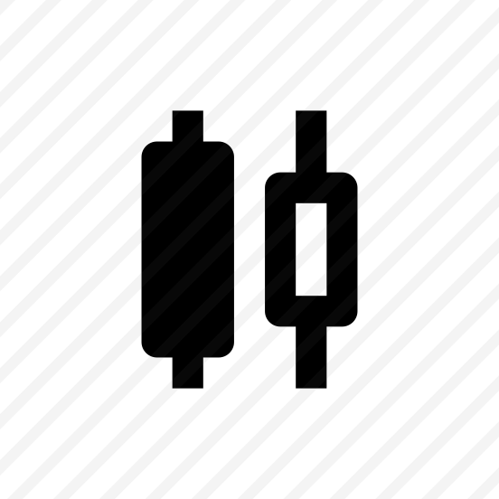 Distribute Horizontal Center Icon Symbol preview