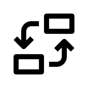 Item Replace Icon Symbol Vector icon