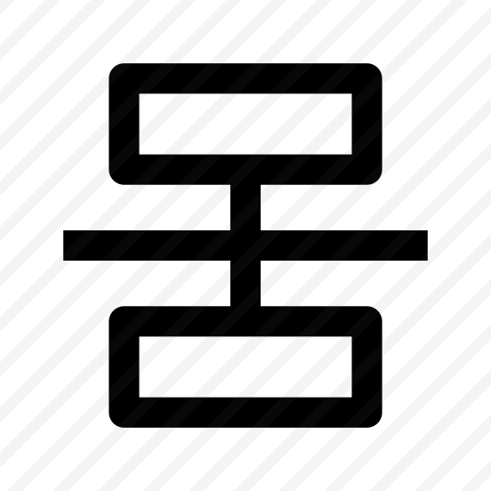 Layout Two Icon Symbol Vector preview